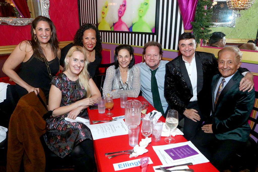 The “kids in the corner!” – Ann Marie Segal, Mercedes Ellington niece Alix, Karyn Tomczak, Michael Stever, Lawrence Leritz and John Sefakis