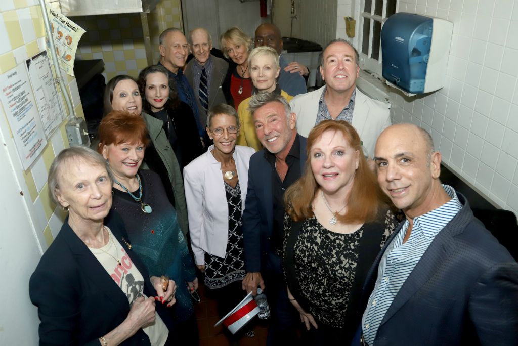 THE CAST OF DANCIN’ - Kathryn Doby, Valerie-Jean Miller, Ann Reinking, Bebe Neuwirth, William Whitener, Richard Dorthaze, Sandahl Bergman, Lloyd Culbreath, Christine Colby, Michael Kubala, Jill Cook, Wayne Cilento, Gail Benedict, Clif de Raita