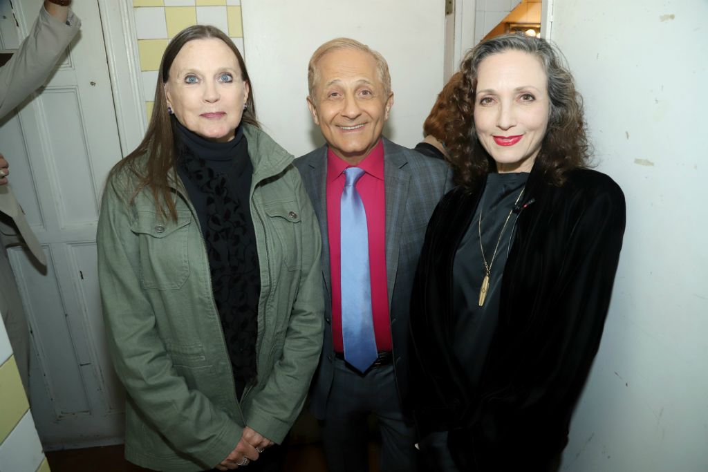 Ann Reinking, DO40 President John Sefakis, Bebe Neuwirth