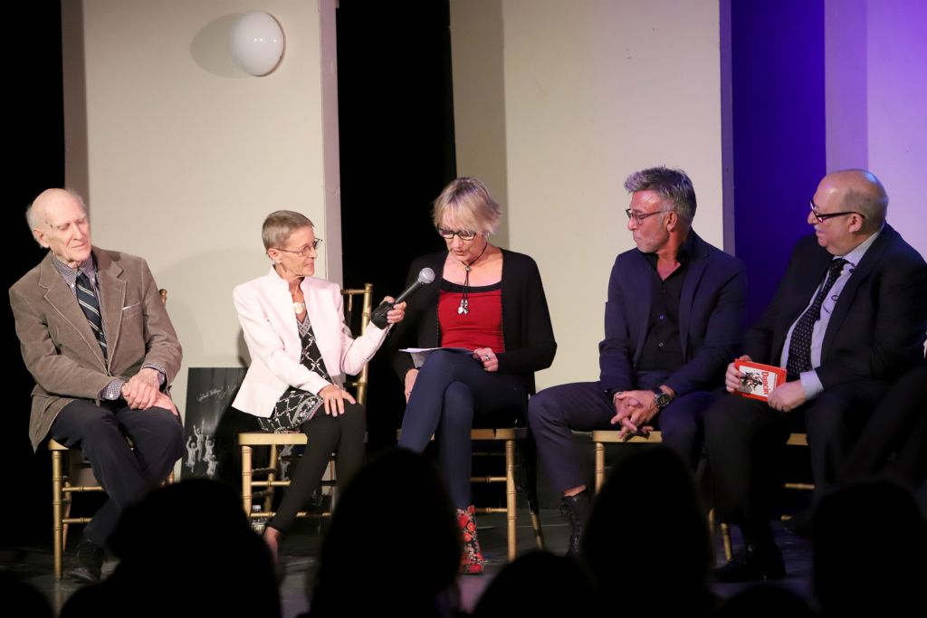 Richard Korthaze, Jill Cook, Sandahl Bergman, Wayne Ciliento, Moderator Ken Bloom