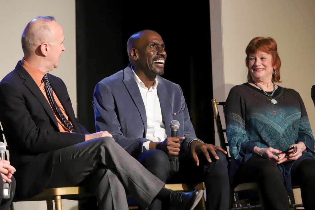 Moderator Kevin Winkler, Lloyd Culbreath, Valerie-Jean Miller