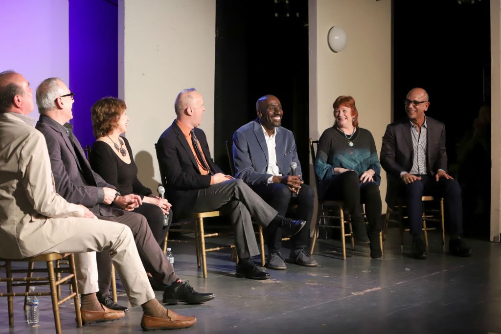 Michael Kubala, James Horvath, Eileen Casey, Moderator Kevin Winkler, Lloyd Culbreath, Valerie-Jean Miller, Clif de Raita