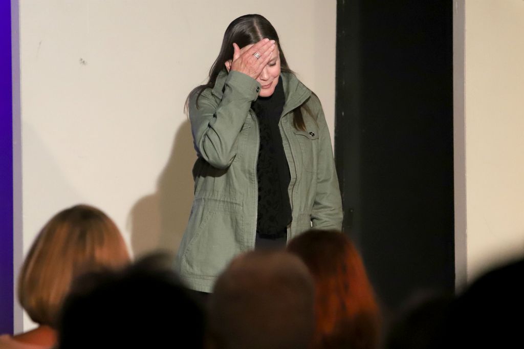 Ann Reinking overwhelmed with the love from the audience