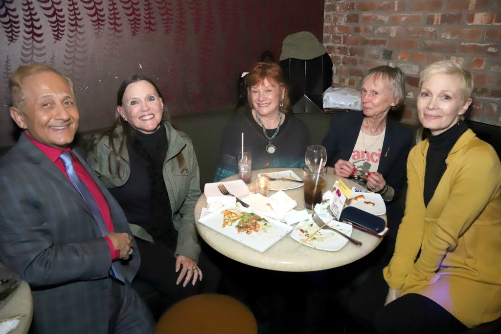 DO40 Prez John Sefakis, Ann Reinking, Valerie-Jean Miller, Kathryn Doby, Christine Colby