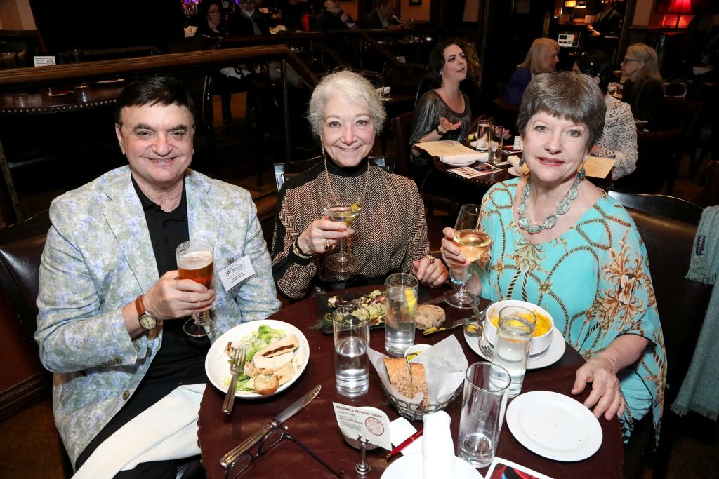 DO40 board member Lawrence Leritz with members Linda Rose Iennaco and Kathy Conry